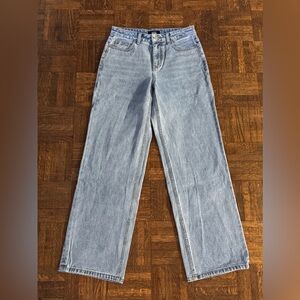 Baggy high rise jeans